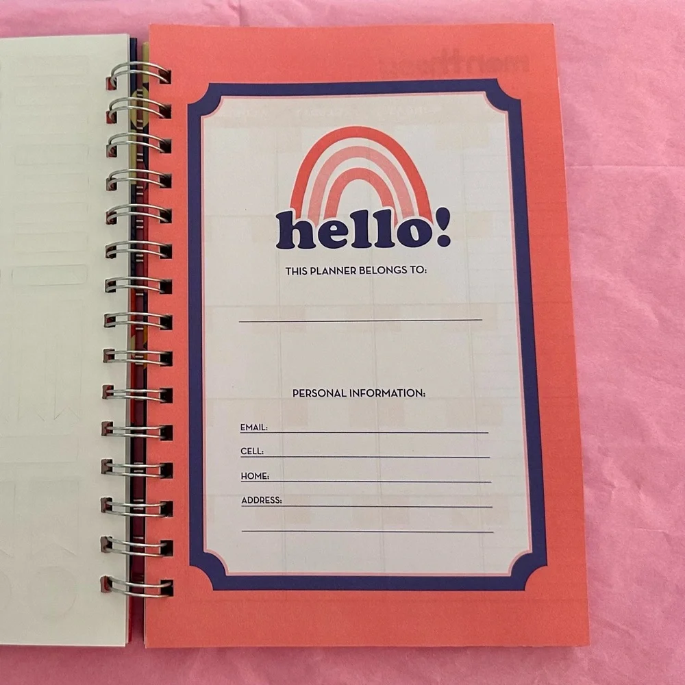 Four Piece Desk Set Agenda/Planner
